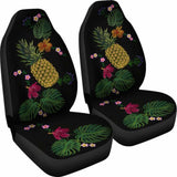Hawaii Pineapple Hibiscus Car Seat Covers 8 232125 - YourCarButBetter