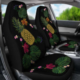 Hawaii Pineapple Hibiscus Car Seat Covers 8 232125 - YourCarButBetter
