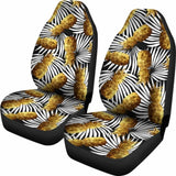 Hawaii Pineapple Palm Leaf Car Seat Covers 7 174914 - YourCarButBetter