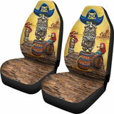 Hawaii Pirate Tiki Head Car Seat Covers Amazing 105905 - YourCarButBetter