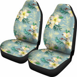Hawaii Plumeria Palm Leaf Car Seat Covers Amazing 105905 - YourCarButBetter