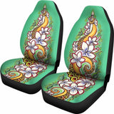 Hawaii Plumeria Tentacle Car Seat Covers Amazing 105905 - YourCarButBetter