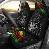 Hawaii Polynesian Car Seat Covers - Kanaka Maoli Hawaiian Map - 18 105905 - YourCarButBetter