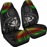 Hawaii Polynesian Car Seat Covers - Kanaka Maoli Hawaiian Map - 18 105905 - YourCarButBetter