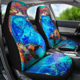Hawaii Polynesian Car Seat Covers - Kanaka Maoli Sea Turtle Coral Treasure - Amazing 091114 - YourCarButBetter
