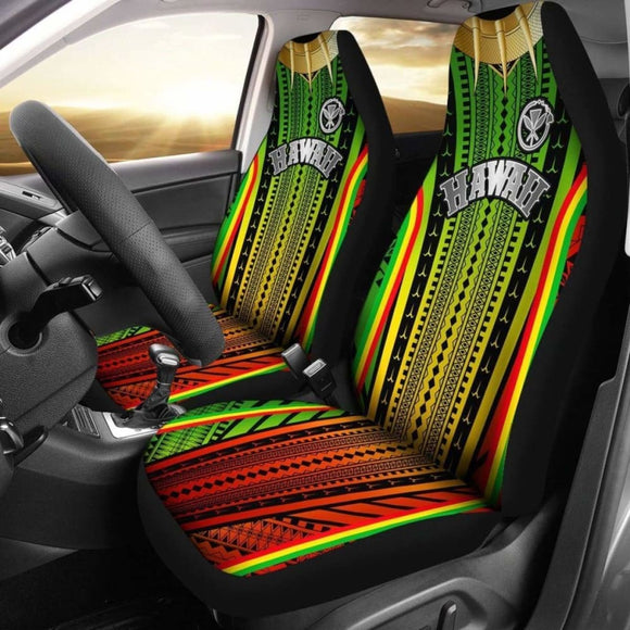 Hawaii Polynesian Car Seat Covers - Tribal Ornamental - 105905 - YourCarButBetter