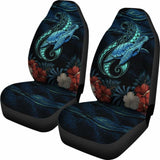 Hawaii Polynesian Honu Sea Hibiscus Car Seat Cover - 232125 - YourCarButBetter