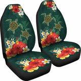 Hawaii Sea Turtle Hibiscus Plumeria Car Set Cover - New - Awesome 091114 - YourCarButBetter