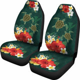 Hawaii Sea Turtle Hibiscus Plumeria Car Set Cover - New - Awesome 091114 - YourCarButBetter