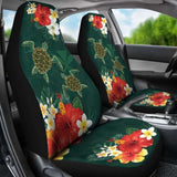 Hawaii Sea Turtle Hibiscus Plumeria Car Set Cover - New - Awesome 091114 - YourCarButBetter