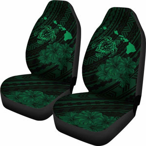 Hawaii Sea Turtle Is Swimming Toward Car Seat Covers Green - New - 091114 - YourCarButBetter