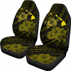 Hawaii Sea Turtle Is Swimming Toward Car Seat Covers Yellow - New - 091114 - YourCarButBetter