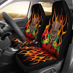 Hawaii Tiki God Hibiscus Car Seat Covers 9 232125 - YourCarButBetter