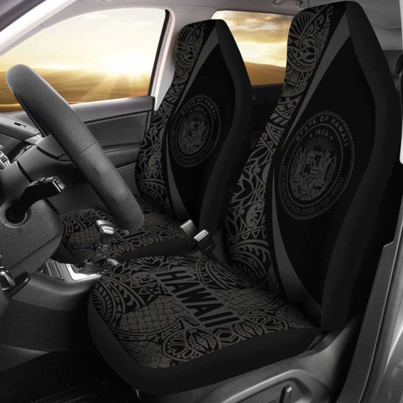 Hawaii Tribal Coat Of Arms Car Seat Covers Amazing 105905 - YourCarButBetter