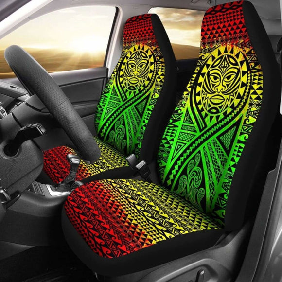 Hawaii Tribal Tiki Sun God Car Seat Covers 9 174914 - YourCarButBetter