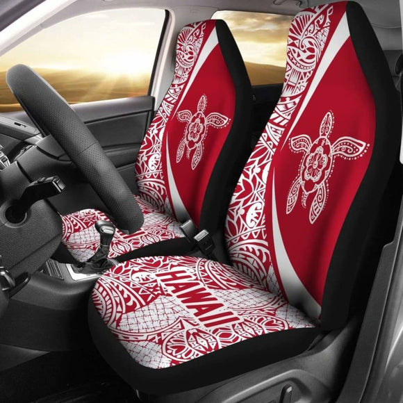 Hawaii Tribal Turtle Hibiscus Car Seat Covers New 091114 - YourCarButBetter