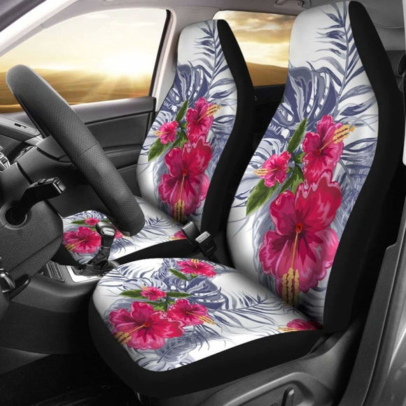 Hawaii Tropical Hibiscus Car Seat Covers 7 232125 - YourCarButBetter