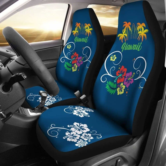 Hawaii Tropical Hibiscus Car Seat Covers Nn6 232125 - YourCarButBetter