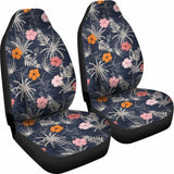 Hawaii Tropical Hibiscus Palm Leaf Car Seat Covers 232125 - YourCarButBetter