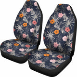Hawaii Tropical Hibiscus Palm Leaf Car Seat Covers 232125 - YourCarButBetter