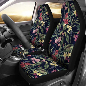 Hawaii Tropical Hibiscus Plumeria Car Seat Covers 232125 - YourCarButBetter