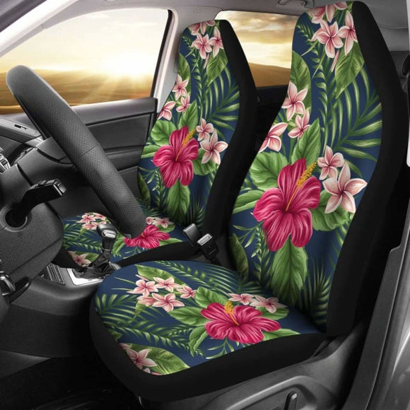Hawaii Tropical Hibiscus Plumeria Car Seat Covers 9 232125 - YourCarButBetter