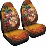 Hawaii Tropical Hula Girl Car Seat Covers Amazing 105905 - YourCarButBetter