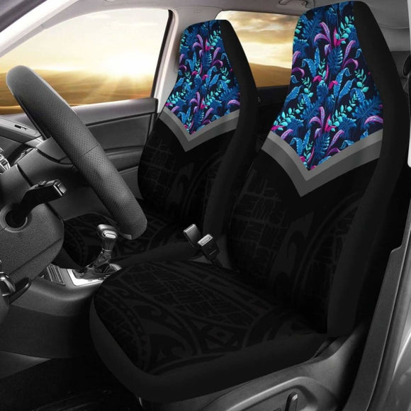 Hawaii Tropical Leaf Hibiscus Car Seat Covers 9 232125 - YourCarButBetter