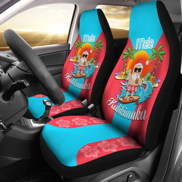 Hawaii Tropical Mele Kalikimaka Car Seat Covers Amazing 105905 - YourCarButBetter