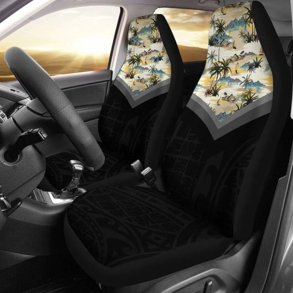 Hawaii Tropical Palm Tree Car Seat Covers Amazing 105905 - YourCarButBetter