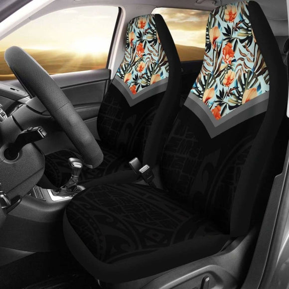 Hawaii Tropical Plumeria Hibiscus Car Seat Covers 9 232125 - YourCarButBetter