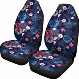 Hawaii Tropical Plumeria Palm Leaf Car Seat Covers 7 153908 - YourCarButBetter