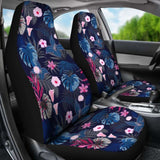 Hawaii Tropical Plumeria Palm Leaf Car Seat Covers 7 153908 - YourCarButBetter