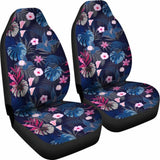 Hawaii Tropical Plumeria Palm Leaf Car Seat Covers 7 153908 - YourCarButBetter