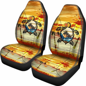 Hawaii Turtle Coconut Tree Car Seat Covers - New - Awesome 091114 - YourCarButBetter