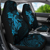 Hawaii Turtle Flower Polynesian Car Seat Covers - Turquoise - New Awesome 091114 - YourCarButBetter