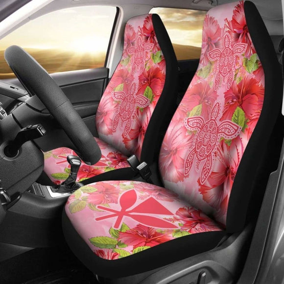 Hawaii Turtle Hibiscus Car Seat Covers - Pink Style - New - Awesome 091114 - YourCarButBetter