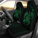 Hawaii Turtle Hibiscus Map Car Seat Covers - Green - New - 091114 - YourCarButBetter