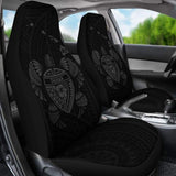 Hawaii Turtle Hibiscus Map Car Seat Covers - Grey - New - 091114 - YourCarButBetter