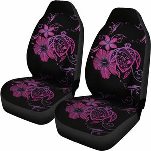 Hawaii Turtle Hibiscus Poly Pink Car Seat Covers - New - Awesome 091114 - YourCarButBetter