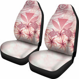 Hawaii Turtle Kanaka Plumeria Polynesian Pink Car Set Covers - New - Awesome 091114 - YourCarButBetter