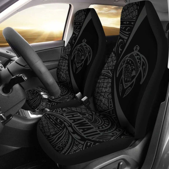 Hawaii Turtle Map Polynesian Car Seat Covers - Gray - Best Look - New 091114 - YourCarButBetter