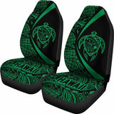 Hawaii Turtle Map Polynesian Car Seat Covers - Green - Best Look - New 091114 - YourCarButBetter