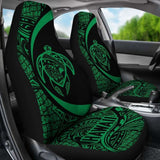 Hawaii Turtle Map Polynesian Car Seat Covers - Green - Best Look - New 091114 - YourCarButBetter