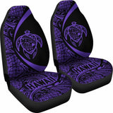 Hawaii Turtle Map Polynesian Car Seat Covers - Purple - Best Look - New 091114 - YourCarButBetter