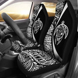 Hawaii Turtle Map Polynesian Car Seat Covers - White - Best Look - New 091114 - YourCarButBetter