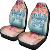 Hawaii Turtle Ohana Stary Night Hibiscus Car Set Cover - New - Awesome 091114 - YourCarButBetter