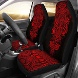 Hawaii Turtle Polynesian Car Seat Cover - Red - Armor Style - New 091114 - YourCarButBetter