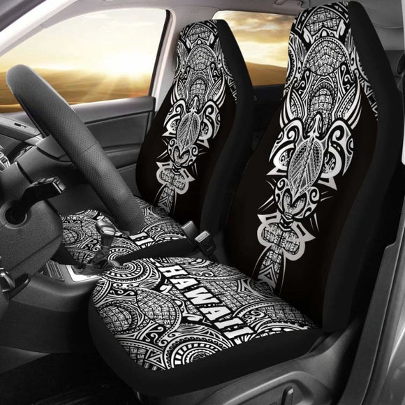 Hawaii Turtle Polynesian Car Seat Cover - White - Armor Style - New 091114 - YourCarButBetter