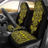 Hawaii Turtle Polynesian Car Seat Cover - Yellow - Armor Style - New 091114 - YourCarButBetter